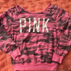 Pink crew sweatshirt